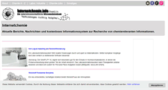 Desktop Screenshot of internetchemie.info