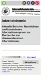 Mobile Screenshot of internetchemie.info
